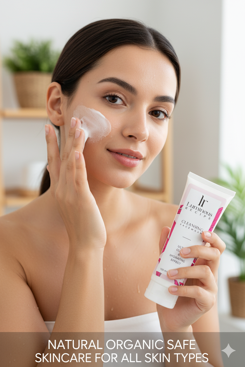 How to Get Glowing Skin Naturally | Luminous Recipe Skincare Pakistan