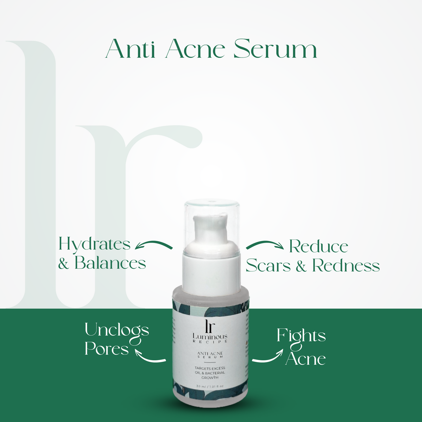 Luminous Recipe Anti-Acne Serum – Clear Skin Solution 30ml