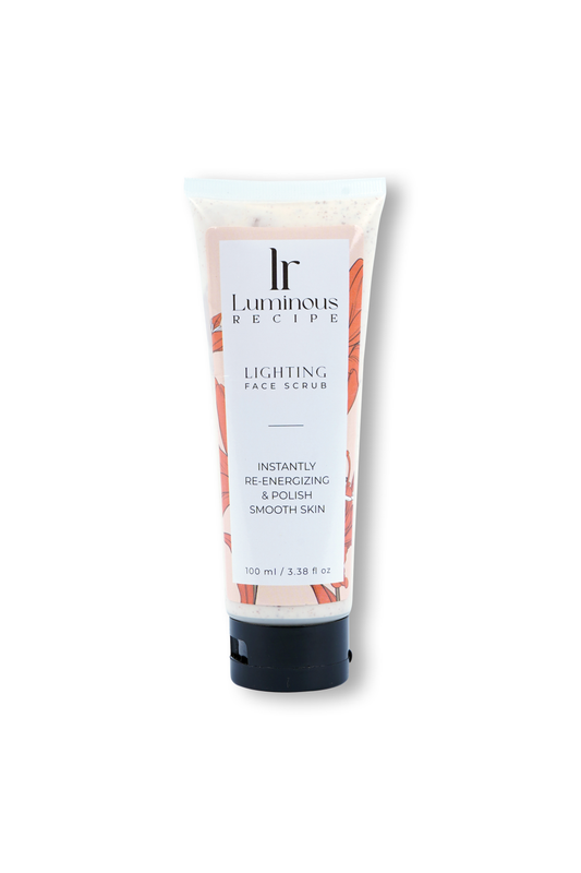 Luminous Recipe Organic Face Scrub – Instant Glow & Deep Clean, 100ml
